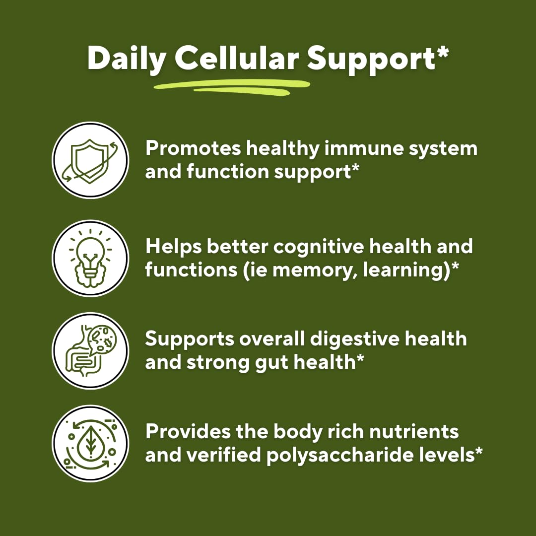 Vitapia Pure Fucoidan 85% Brown Seaweed Extract for Immune, Strong Cellular Health, Digestive Support - 1000mg Fucoidan Per Serving - 120 Veggie Capsules Non-GMO, Gluten-Free, Vegan-Friendly