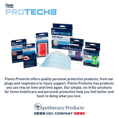 Flents Foam Ear Plugs, 50 Pair for Sleeping, Snoring, Loud Noise, Traveling, Concerts
