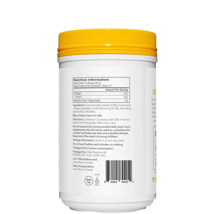 Vital Proteins Collagen Coffee Creamer, No Dairy & Low Sugar Powder with Collagen Peptides Supplement