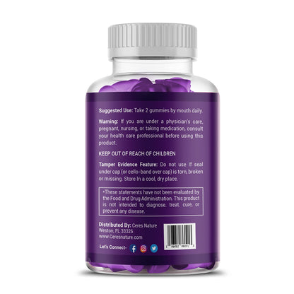 Premium Saffron Extract 88.5mg** Gummy - Appetite Control, Eye Support, Boost Energy