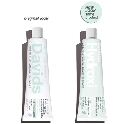 Davids Nano Hydroxyapatite Toothpaste Sensitive + Whitening Peppermint 4oz