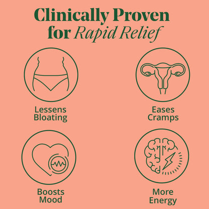 PMS & Period Relief - Menstrual Cramp Relief: No More Period Cramps, Mood Swings, or Bloating
