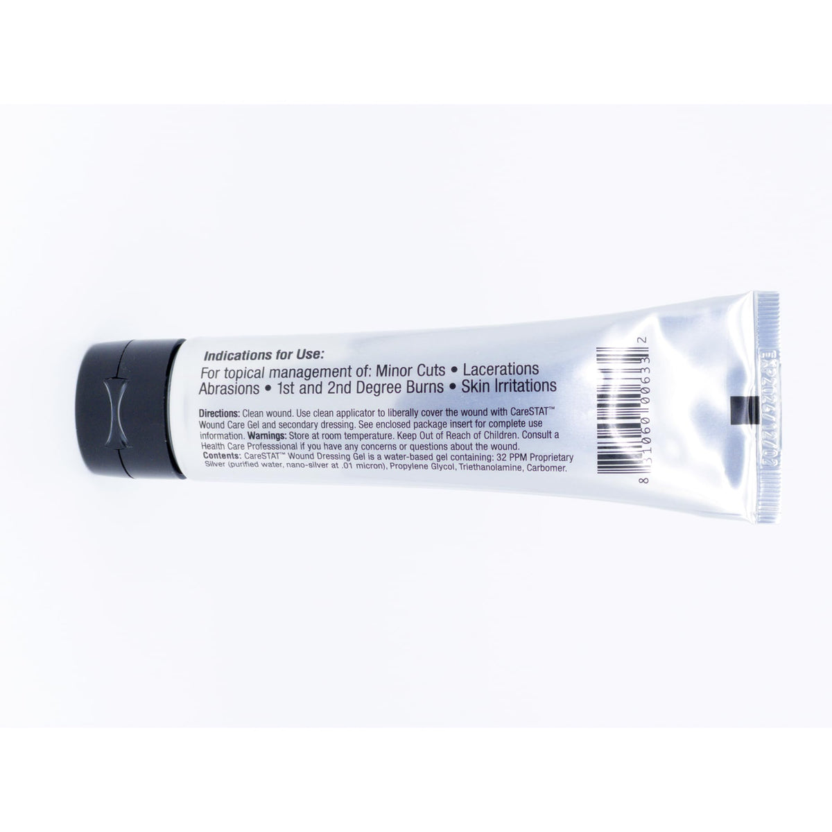 CareSTAT First Aid Kit Gel | 32 PPM Silver Healing Wound Dressing Solution | SilverSol Ag₄