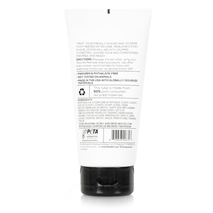 MARLOWE. No. 141 Shave Cream 6 oz and No. 144 Post Shave Lotion 6 Oz, Conditioning