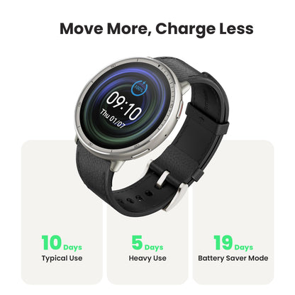 Amazfit Active 2 Premium Smart Watch 1.32" Sapphire Glass, GPS, iOS/Android
