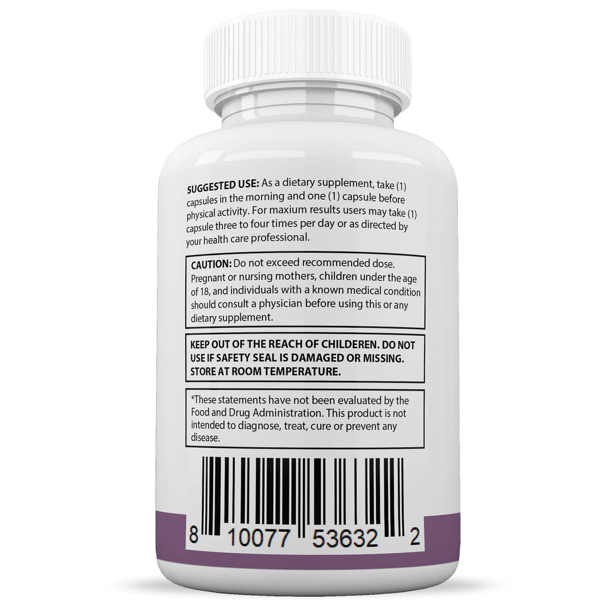 Justified Laboratories (5 Pack Turkesterone 500mg 10% Standardized Naturally Increase
