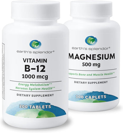 Vitamin B12 1000mcg Energy Support 200 Tablets