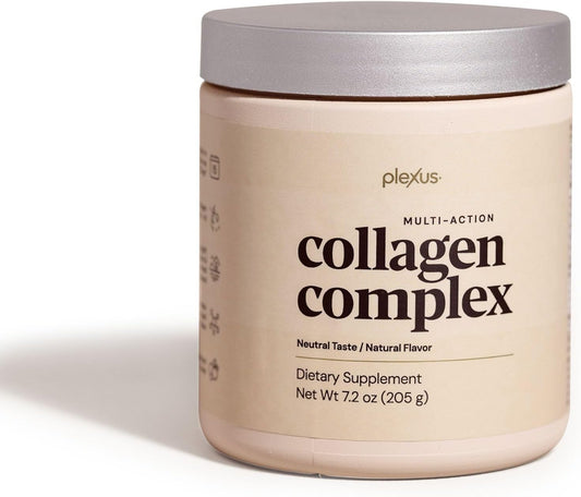 Plexus® Multi-Action Collagen Complex | 30 Servings | Types I & III | Hydrolyzed collagen with Biotin, Ceramides, Vitamin C & E — supports skin, hair & nails, elasticity & hydration