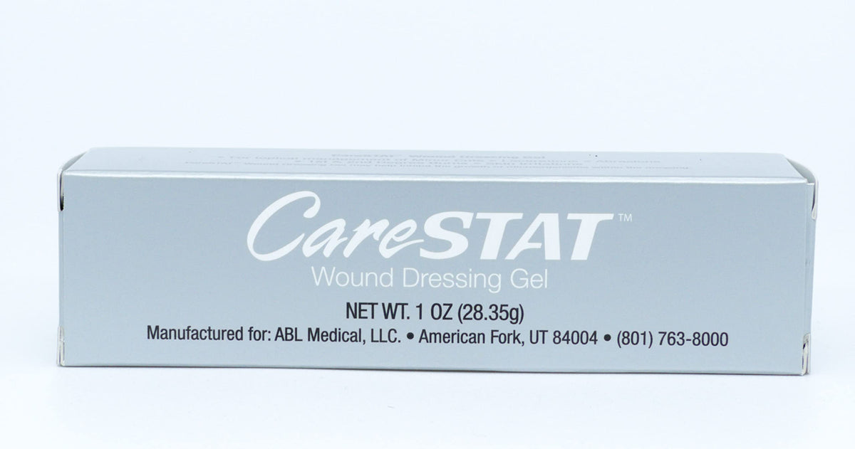 CareSTAT First Aid Kit Gel | 32 PPM Silver Healing Wound Dressing Solution | SilverSol Ag