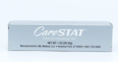 CareSTAT First Aid Kit Gel | 32 PPM Silver Healing Wound Dressing Solution | SilverSol Ag