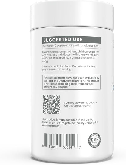 Renue By Science Nicotinamide Riboside | High Strength Liposomal NAD Supplement | 90 Nicotinamide Capsules - 300mg Nicotinamide Riboside per Serving | Manufactured in The USA Third-Party Tested
