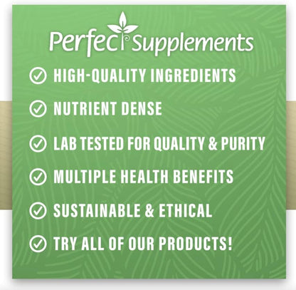 Perfect Supplements - Perfect Multi-Organs – A Blend of 6 Synergistic Glandulars – 100% Freeze Dried & Hormone Free – New Zealand Pasture Raised Whole Food Capsules