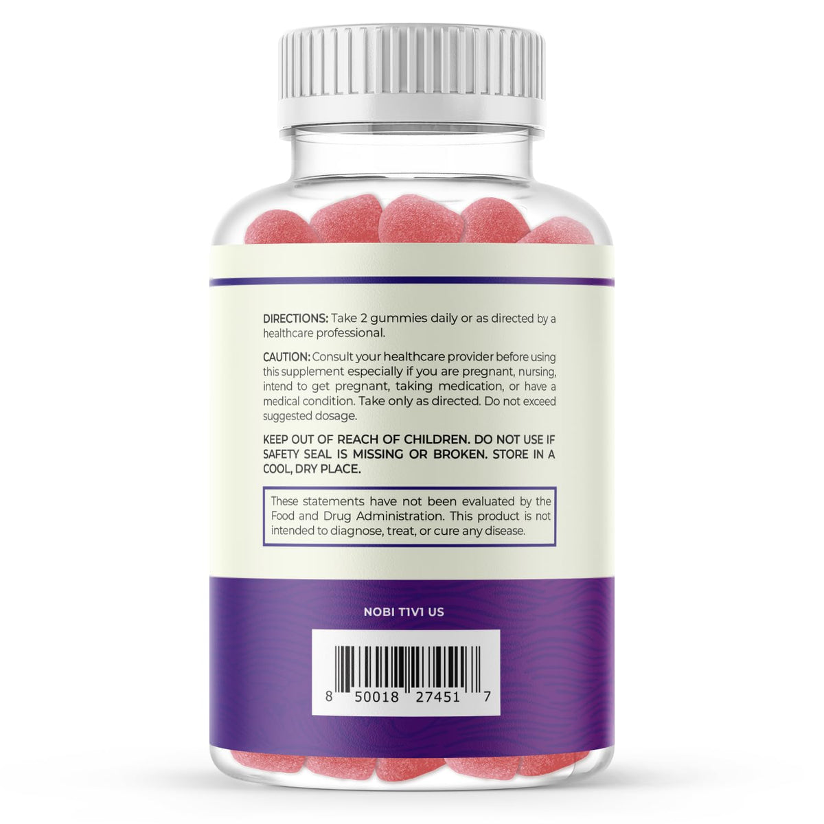 Magnesium Citrate Gummies | 600mg | High Absorption Magnesium for Calm