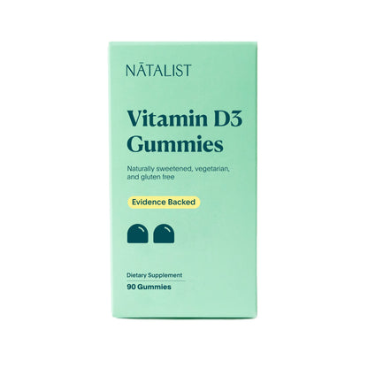 NATALIST Daily Immune Preconception & Pregnancy Gummy Bundle Prenatal Gummies 90 Count