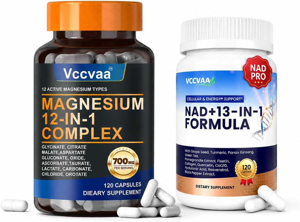 Magnesium Complex 700mg + NAD Supplement