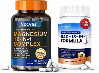 Magnesium Complex 700mg + NAD Supplement
