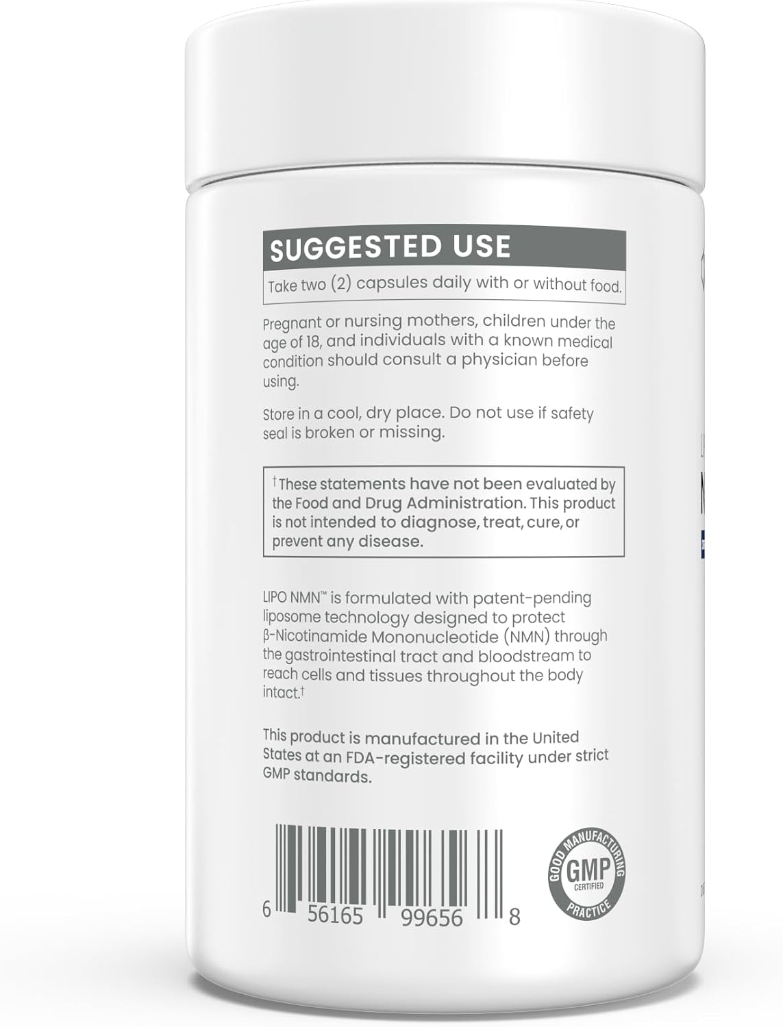 Renue By Science NMN Supplement | 90 Liposomal NMN Capsules - 500mg NMN Nicotinamide Mononucleotide per Serving | Bioavailable Formula for Increased Absorption | Manufactured in the USA