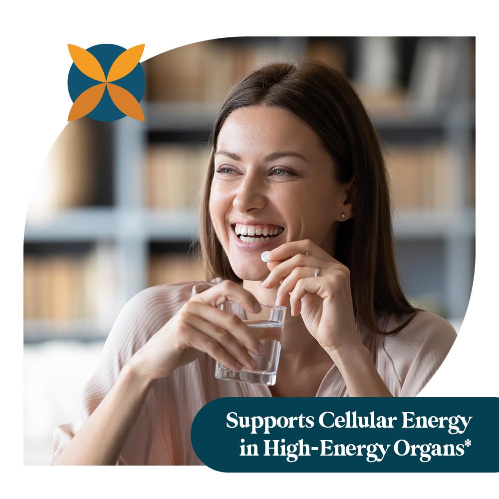 Pattern Wellness CoQ10 – 200mg Ubiquinone with BioPerine® Black Pepper Extract – Cellular Energy & Vitality Support – Non-GMO – 30 Vegan Capsules*