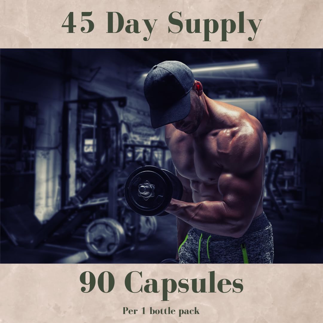 Research Labs Longjack Tongkat Ali Extract Capsules - Highly Concentrated Potent Extract | Strength, Drive, Performance & Muscle Mass
