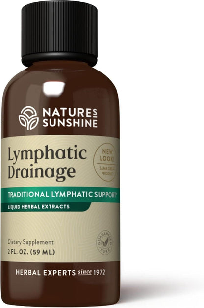 Nature's Sunshine Lymphatic Drainage Drops with Cleavers Extract - 60 Serv.