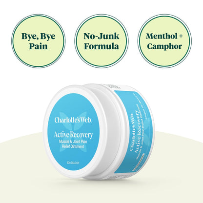 Charlotte's Web Active Recovery Muscle & Joint Relief Ointment 1.55oz