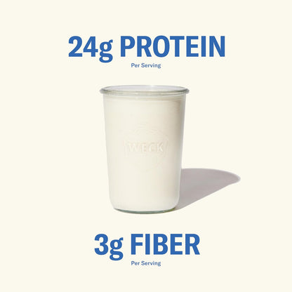 Grass Fed Whey Protein Powder, Vanilla Bean, 24g Protein with Collagen Peptides, Bovine Colostrum, Hemp Hearts & Prebiotic Fiber, No Added Sugar or Artificial Ingredients, 20 Servings