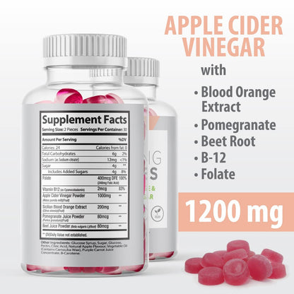 Max-Bio Slimming Gummies It Works with Apple Cider Vinegar and Sicilian Blood Orange Extract