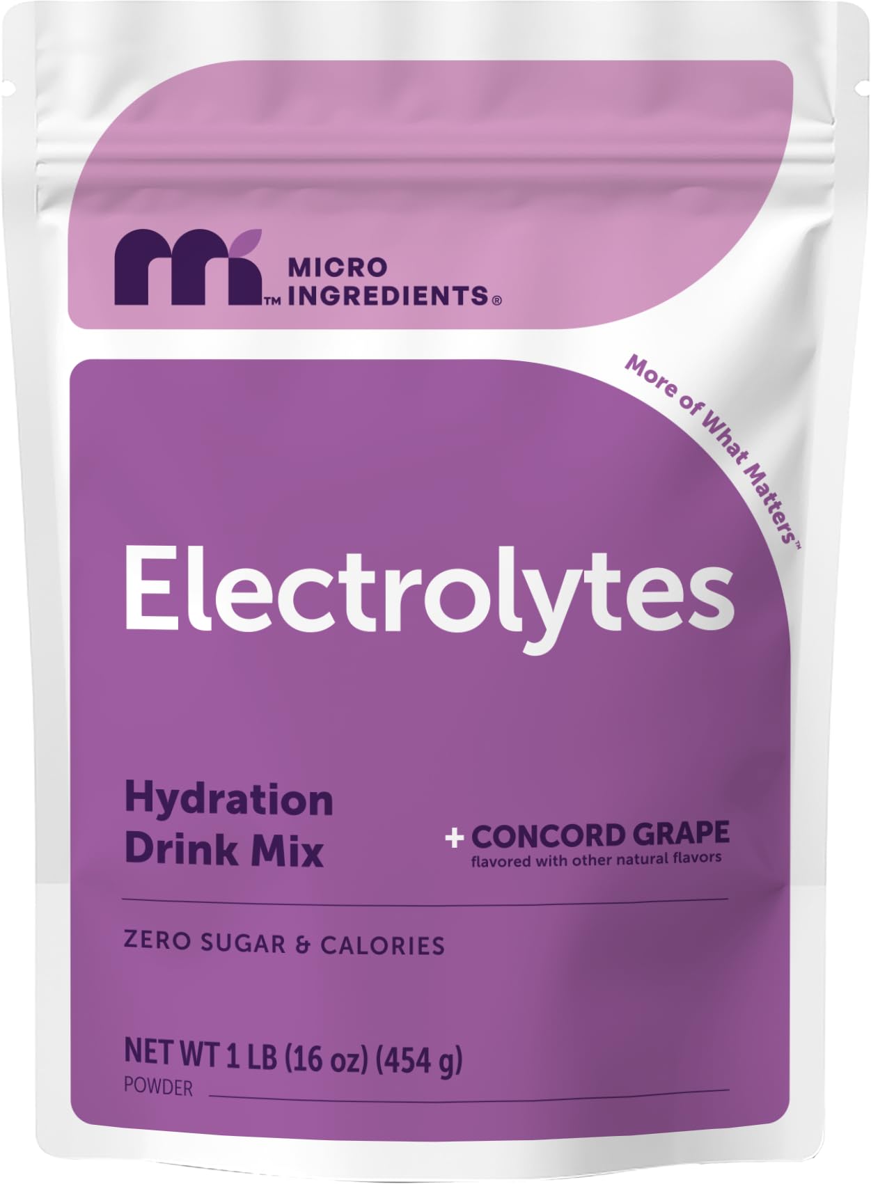 Micro Ingredients Electrolytes Powder, 2lbs (139 Servings) | Sugar Free | Lemon Raspberry Flavor | High Potassium (1,000mg) + Coconut Water & Real Lemon Juice | Keto Friendly, Non-GMO