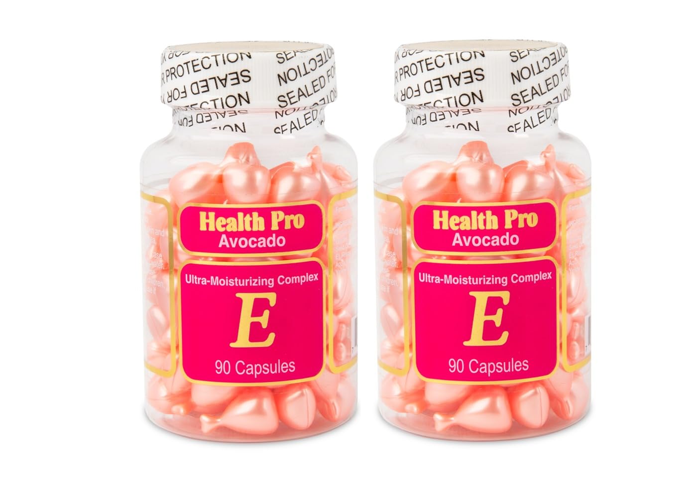 Vitamin E Topical Skin Oil Capsules, Royal Jelly, 2-Pack