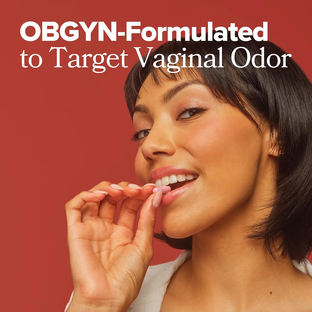 URO Vaginal Probiotics for Odor, Flora & pH Balance – 30-Day Supply