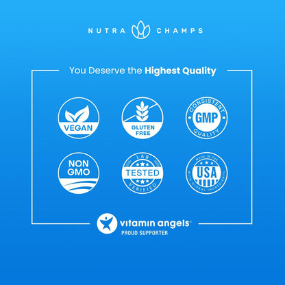Magnesium Zinc & Vitamin D3 Supplement - Most Bioavailable Forms; Magnesium Glycinate, Malate, Citrate - Bone, Muscle & Heart Health, Immune Support - 120 Vegan Capsules