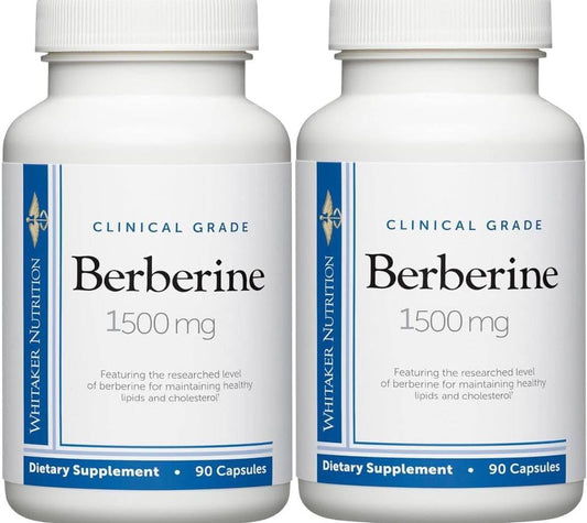 Dr. Whitaker Clinical Grade Berberine | 1,500mg Per Daily Serving | 30 Day Supply