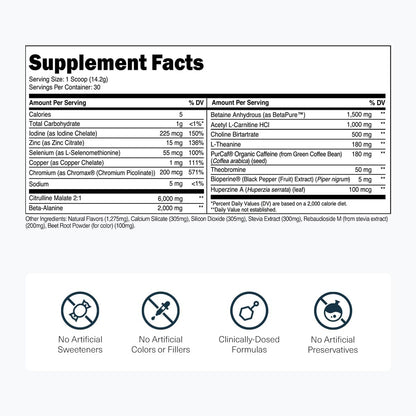 Transparent Labs Lean Pre-Workout (30 Servings, Strawberry Lemonade) & Creatine HMB (30 Servings, Strawberry Lemonade)