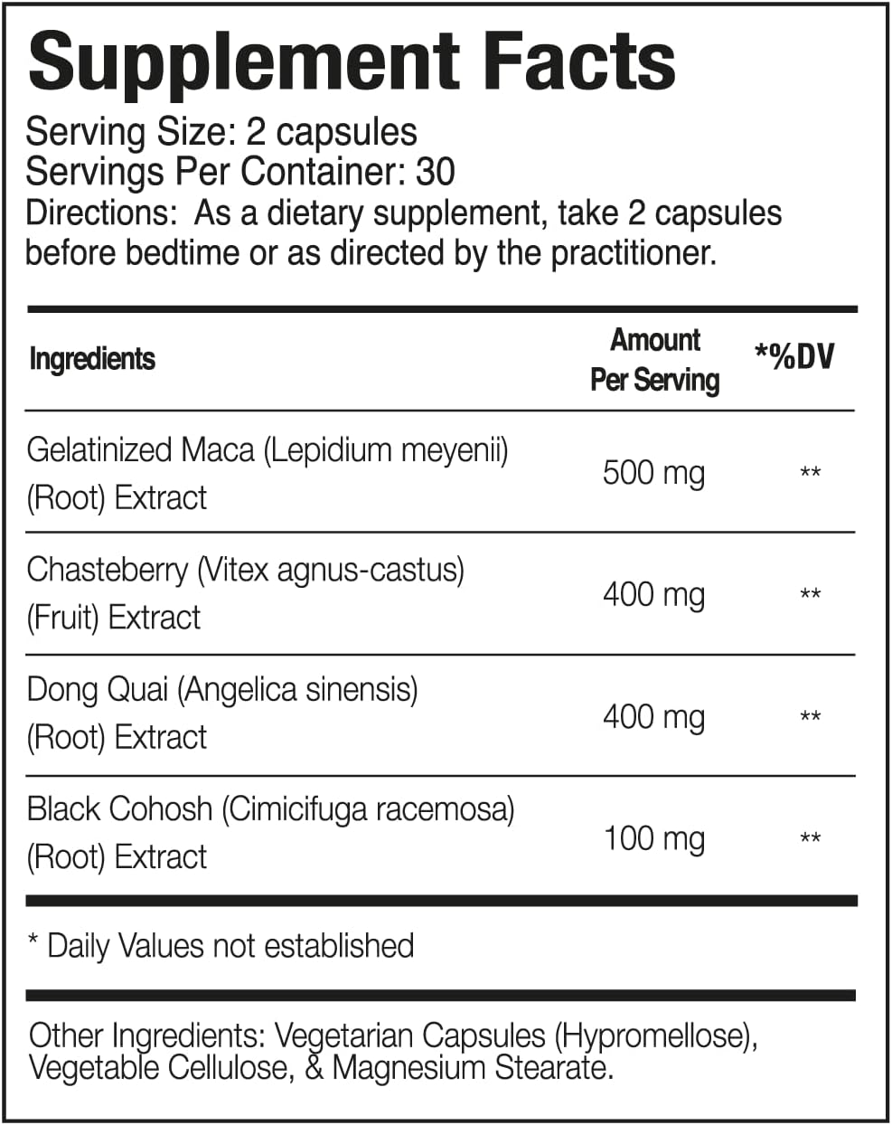 Paleolf 50+ Balance Premium Supplement, PMS Relief. Female Balance During PMS or Menopause. Mood Support & Relief. 60 Capsules (2-Pack)