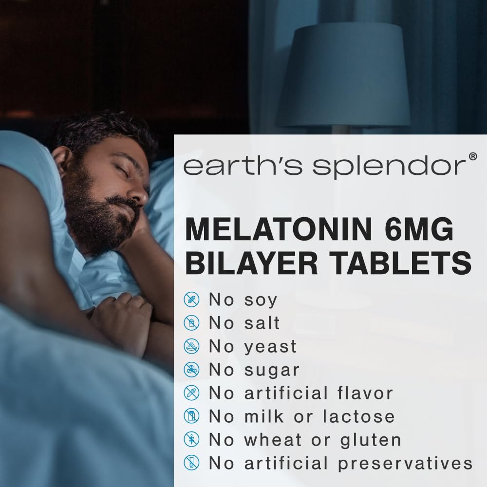 Melatonin 12mg Bilayer Tablets Sleep Aid 60 Count