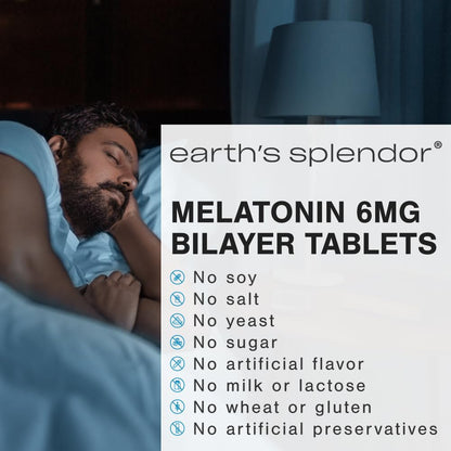 Melatonin 12mg Bilayer Tablets Sleep Aid 60 Count