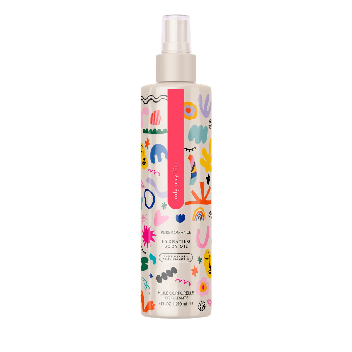 Pure Romance Hydrating Body Oil - Non-Greasy After Shower Moisturizer for Dry Skin 