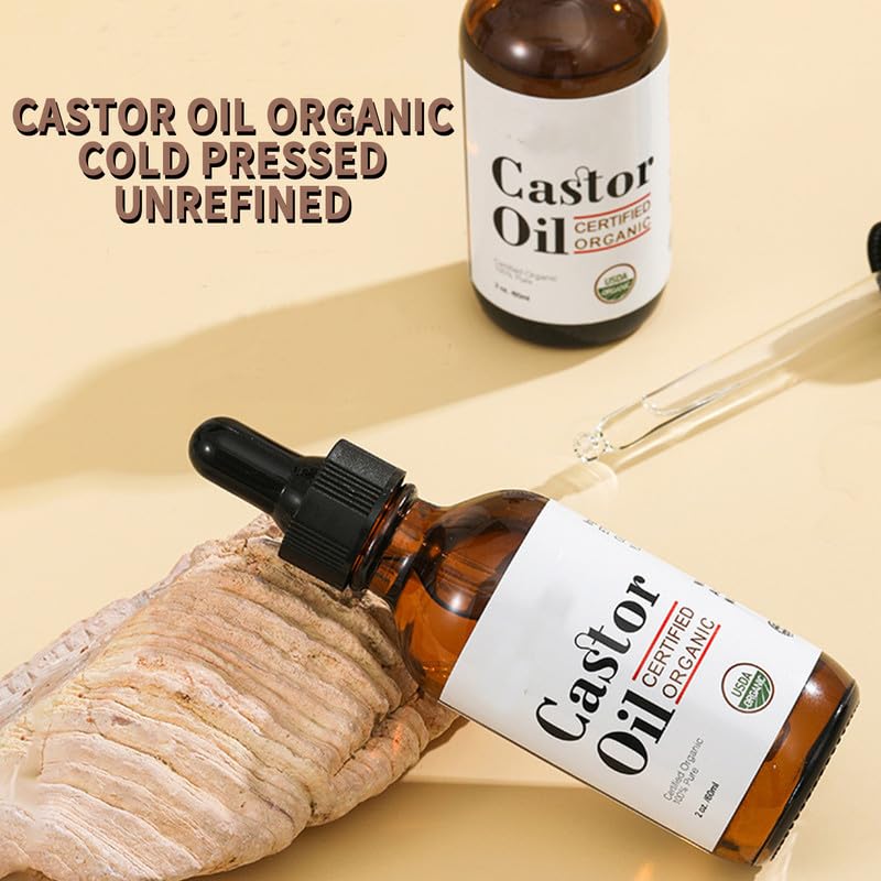 R3 KAYOIL Castor Oil Packs - Organic and Reusable Packs for Stomach and Neck Set