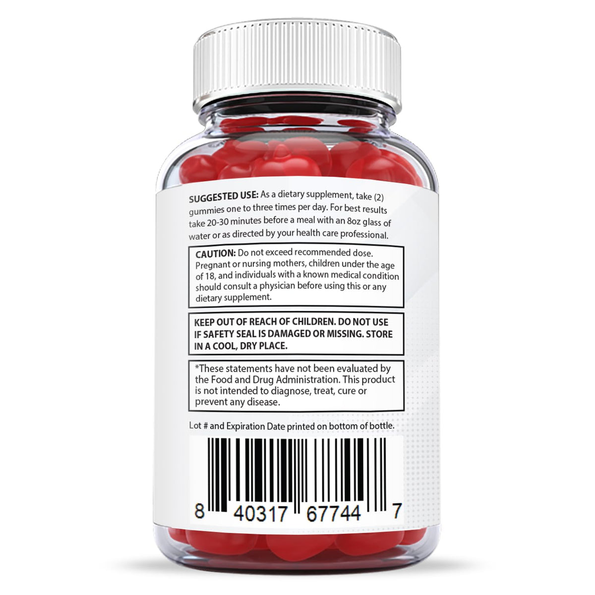 Justified Laboratories (3 Pack X Slim Keto ACV Gummies 1000MG Xslim Vegan Non GMO