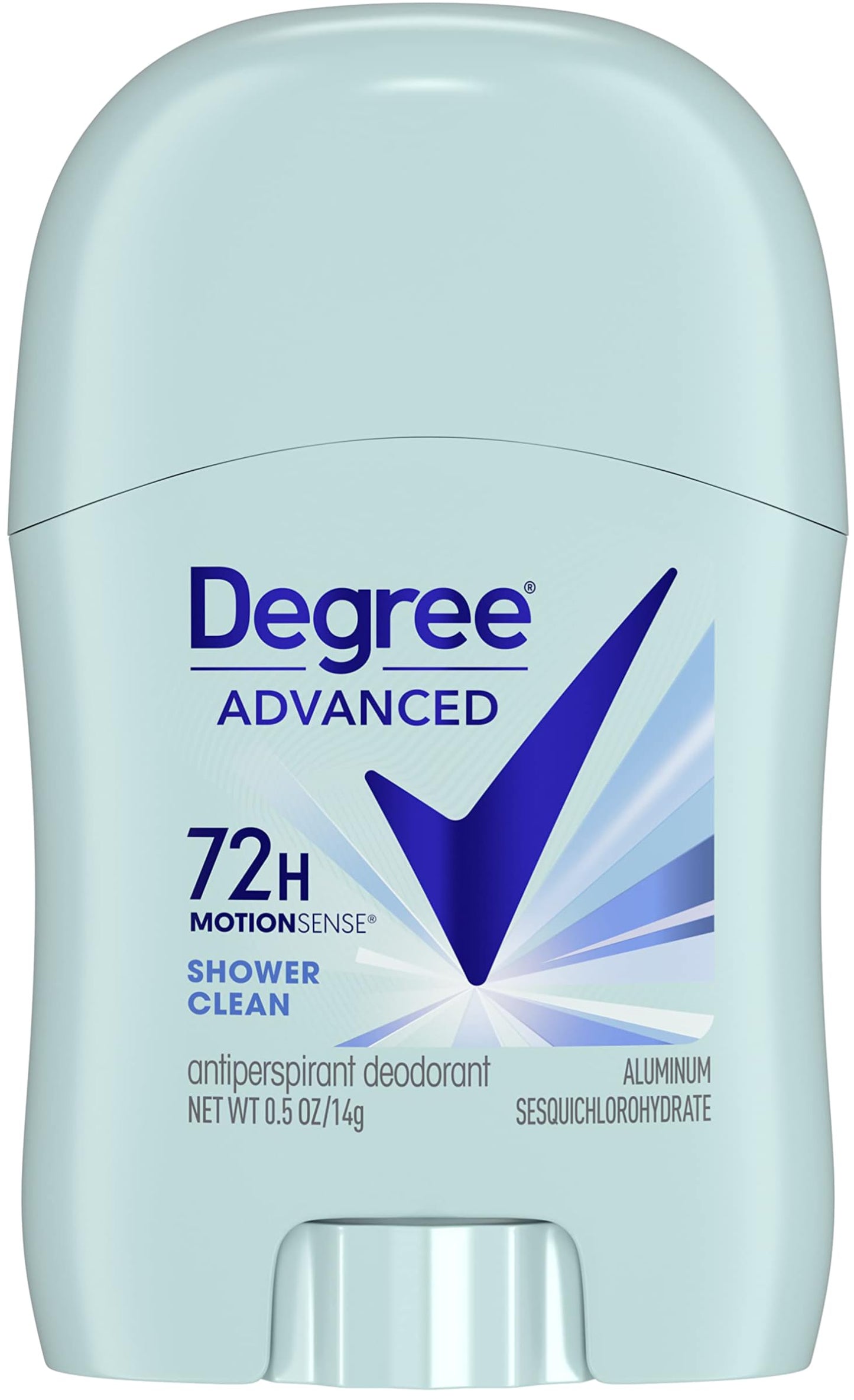 Degree Advanced Travel Deodorant Bulk Variety 24-Pack, 0.5 Oz Ea | 72H Body Heat Activated Mini Antiperspirant Deodorant Bundle | 12 Cool Rush for Men + 12 Shower Clean for Women