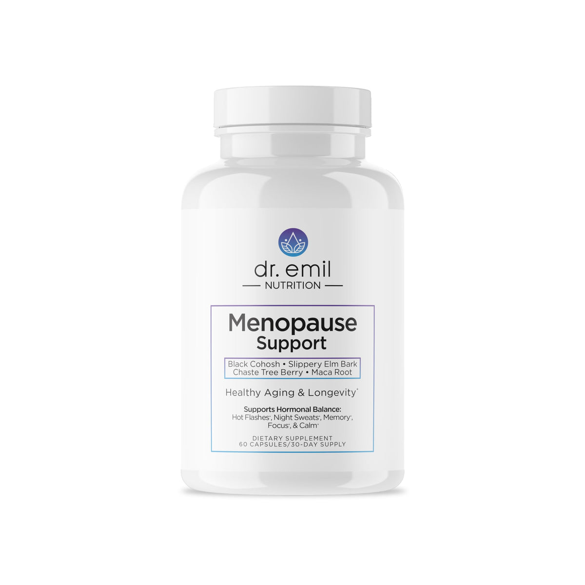 DR EMIL NUTRITION Menopause Supplements for Women - Multi-Symptom Menopause Relief