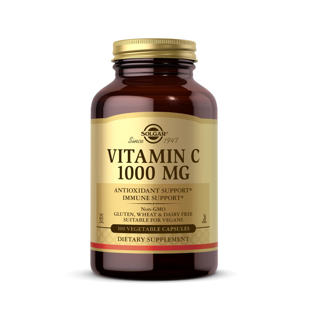 Solgar Vitamin C 1000mg - Healthy Immune System - Helps Fight Free Radicals - Vegan 