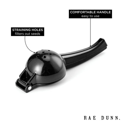 Rae Dunn Manual Citrus Press Juicer – Metal Lemon Juicer and Citrus Squeezer