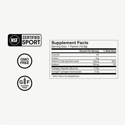 Momentous Creatine Monohydrate Powder & Grass-Fed Collagen Peptides Powder Stack - Supports Strength, Lean Muscle, & Recovery - FORTIGEL & Vitamin C for Hair, Skin, Nails, & Joint Health Support