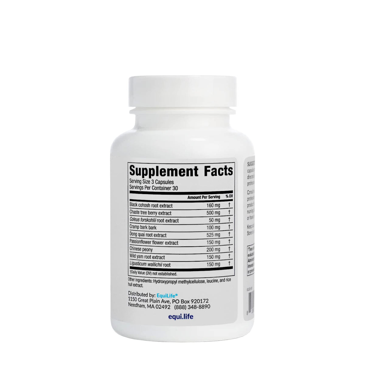 Equilife - Progesterone Support, Herbal Hormone Supplement, Helps Promote Healthy Menstruation