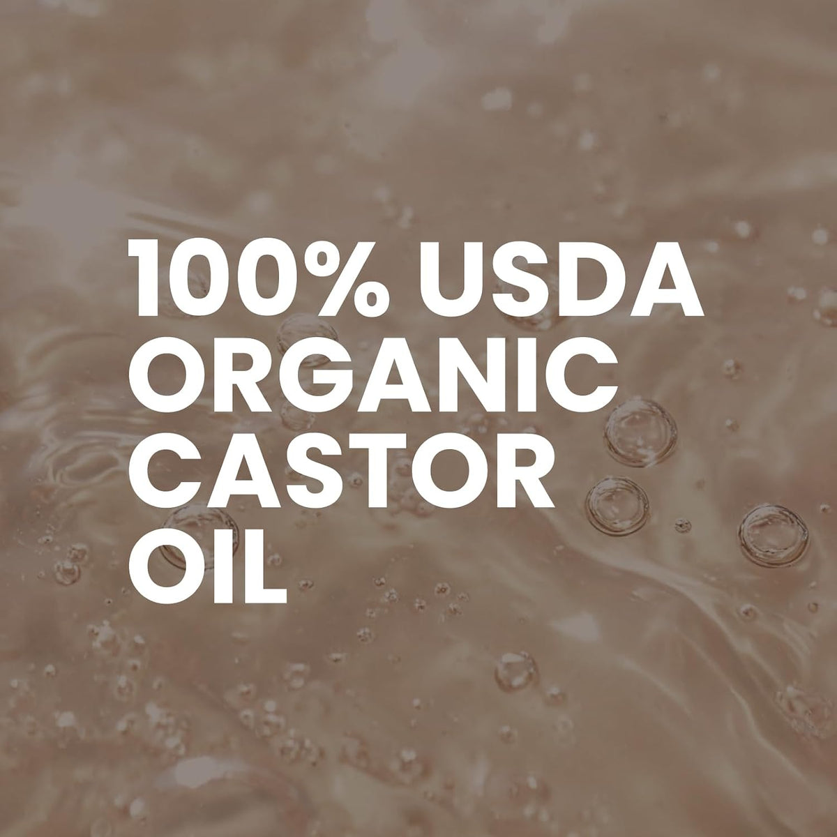 Organic Castor Oil Roll On - Extra Virgin, Unrefined & Hexane-free (3oz)