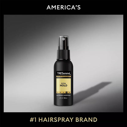 TRESemmé Extra Hold Travel Size Hairspray 6-Pack, 2 Oz Ea | Travel Size Hairspray with Flexible Hold and Frizz Control for Styling On the Go
