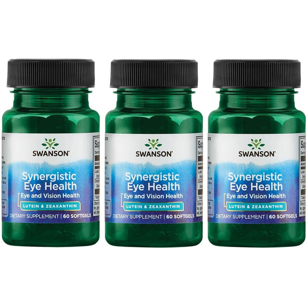Swanson Synergistic Eye Health - Lutein and Zeaxanthin Supplement