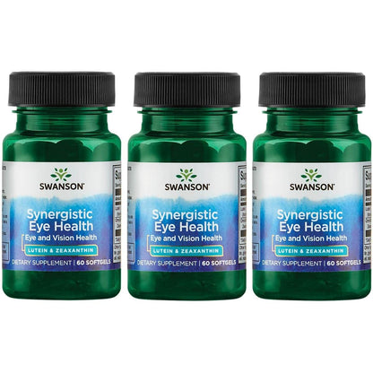 Swanson Synergistic Eye Health - Lutein and Zeaxanthin Supplement